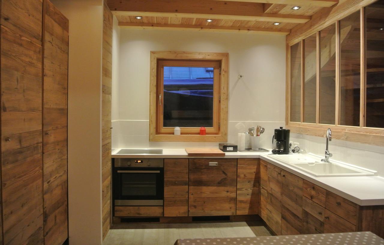 Вилла Odalys Chalet Le Pure Altitude Валуар Экстерьер фото