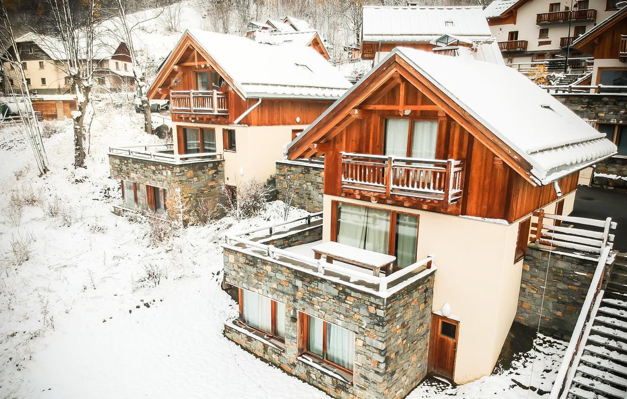Вилла Odalys Chalet Le Pure Altitude Валуар Экстерьер фото
